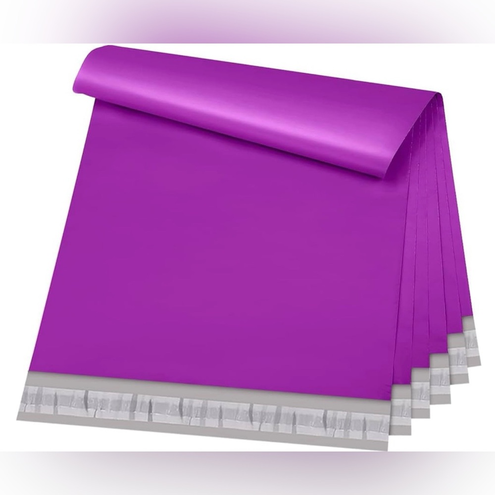 10pcs 10x13 Purple Poly Mailers